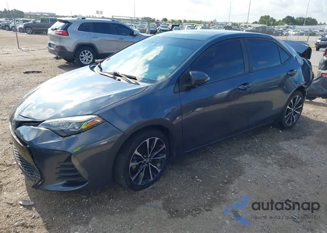 2019 Toyota Corolla Se from USA, damaged, VIN 2T1BURHE9KC188091
